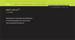 Desktop Screenshot of neoncircus.com