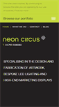 Mobile Screenshot of neoncircus.com